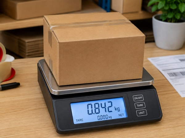 Gewicht wird bestimmt beim Warensendung richtig verpacken